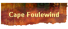 Cape Foulewind